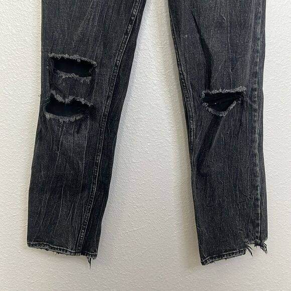 Abercrombie & Fitch High Rise Ankle Straight Size 25R - Picture 7 of 11